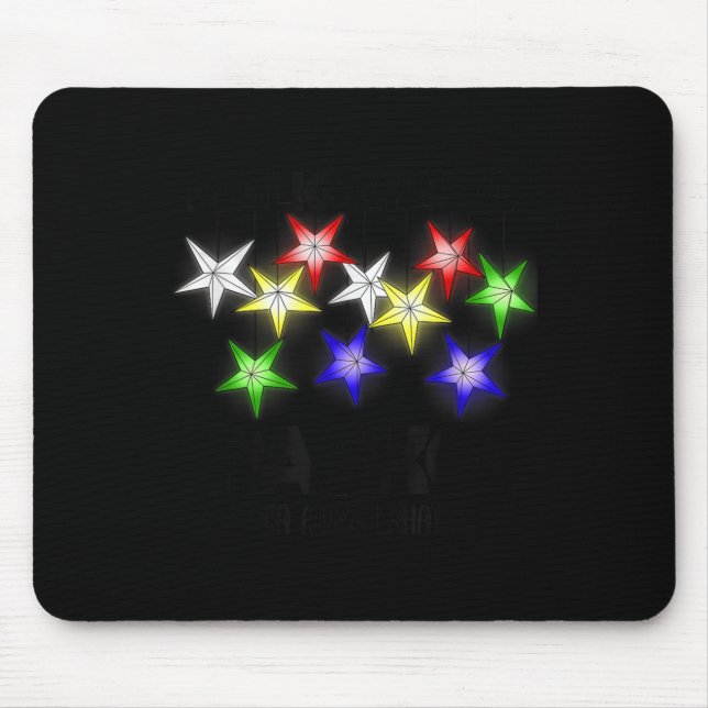 Philipnes Linas Filino Christmas Parol Xmas Pasko  Mouse Pad (Front)