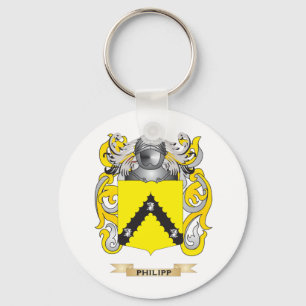 Philipp Coat of Arms (Family Crest) Key Ring