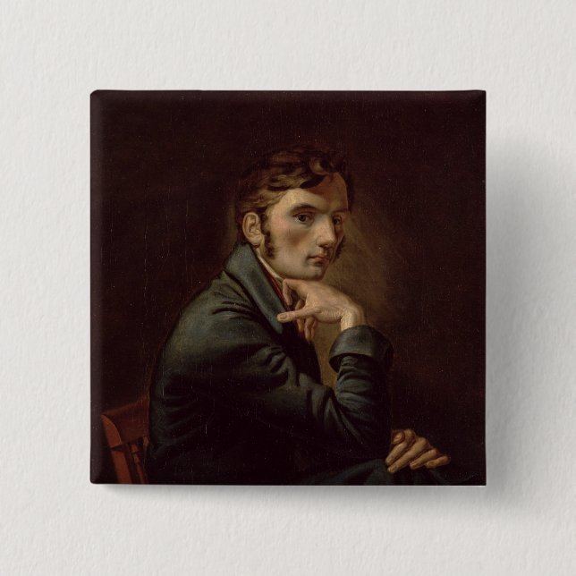 Philipp Otto Runge 15 Cm Square Badge (Front)