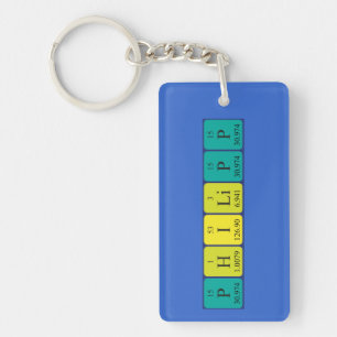 Philipp periodic table name keyring