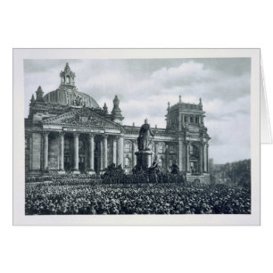 Philipp Scheidemann (1865-1939) gives an address f