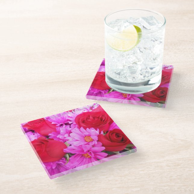 Philippa Glass Coaster (Angled)