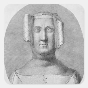 Philippa of Hainault Square Sticker