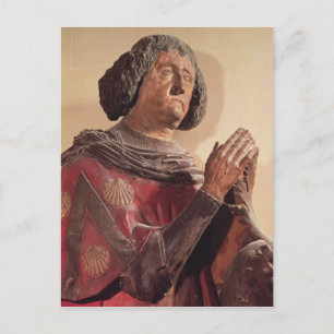 Philippe de Commynes  from his tomb Postcard
