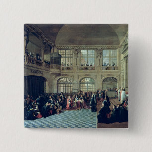 Philippe de Courcillon Marquis of Dangeau 15 Cm Square Badge