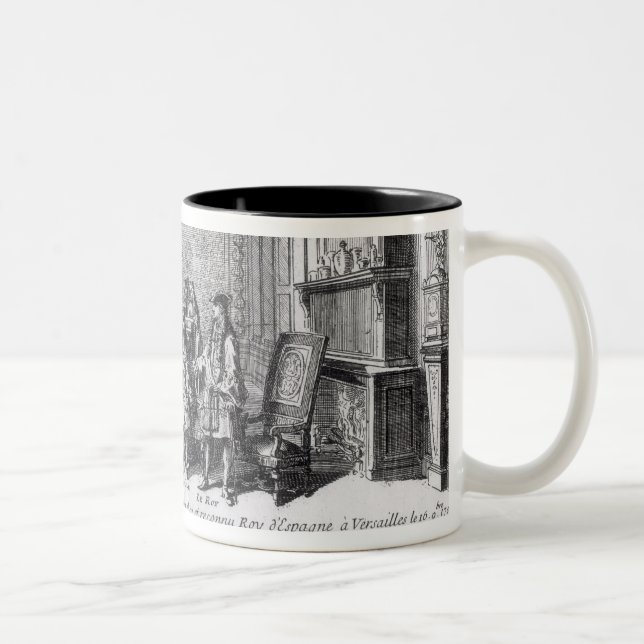 Philippe de France  Duke of Anjou Two-Tone Coffee Mug (Right)