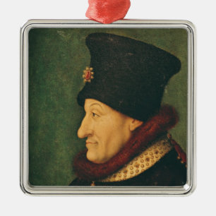 Philippe of France Duke of Burgundy Metal Ornament