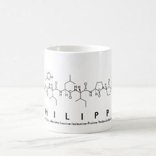 Philippe peptide name mug