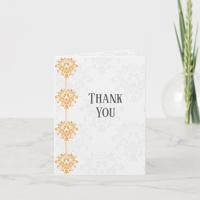 Philippians 1:2-3 Grace and Peace to You Scripture Thank You Card (Front)