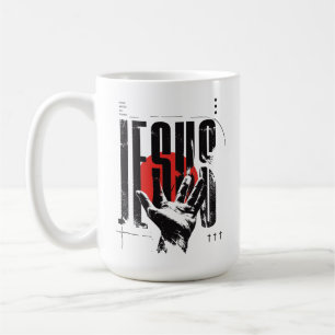 Philippians 2:9 Name Above All Names Retro Grunge Coffee Mug