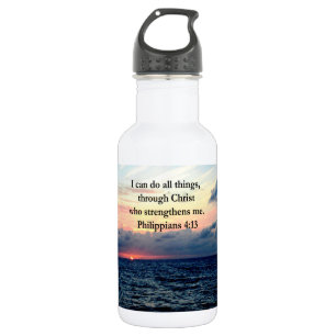 PHILIPPIANS 4:13 532 ML WATER BOTTLE