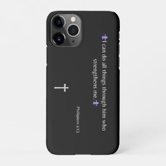 Philippians 4:13 Bible Verse iPhone / iPad case