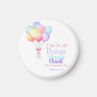 Philippians 4:13 Bible Verse Magnet