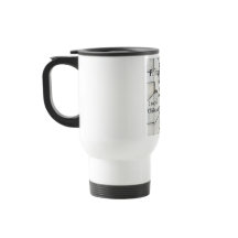 Philippians 4:13 Bible Verse Travel Mug