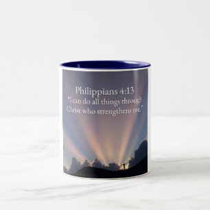Philippians 4:13 Christian Coffee Mug