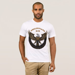 Philippians 4:13 – Eagle - Power in Faith by All43 T-Shirt