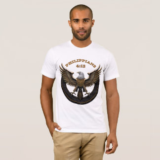Philippians 4:13 – Eagle - Power in Faith by All43 T-Shirt