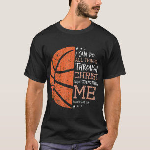 Philippians 4 13 I Can Do All Things Christian Bas T-Shirt