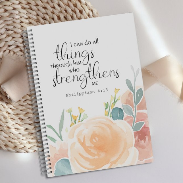 Philippians 4:13 I can do all things through him Planner (Creator Uploaded)