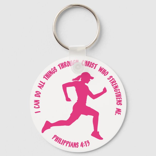 PHILIPPIANS 4:13 KEY RING (Front)