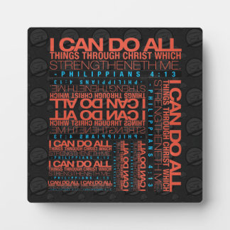 Philippians 4:13 Plaque