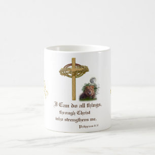 Philippians 4:16 magic mug