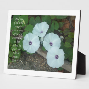 Philippians 4:19 plaque