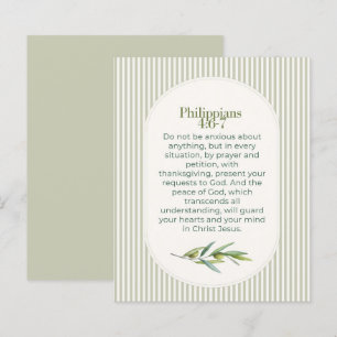 Philippians 4:6–7 Christian Encouragement Gift