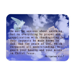 Philippians 4:6-7 magnet