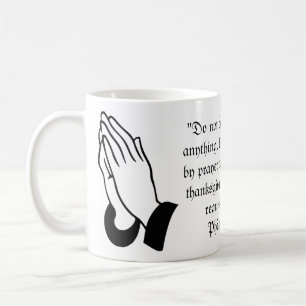 Philippians 4:6 coffee mug