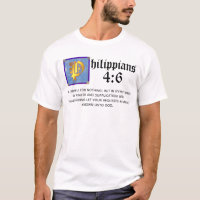 Philippians 4 6 Illuminated Letter Bible Verse