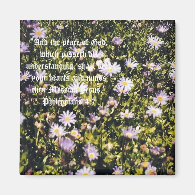 Philippians 4:7 magnet (Front)