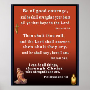 Philippians Christian poster