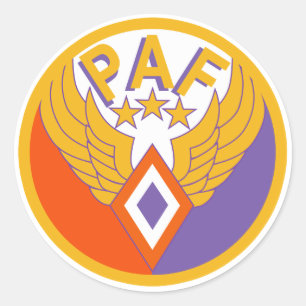 Philippine Air Force Classic Round Sticker