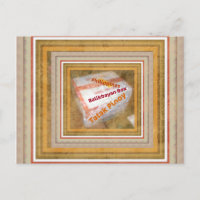 Philippine Balikbayan Box Design Postcard