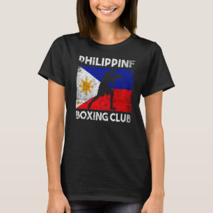 Philippine Boxing Club Philippine Flag Boxing Fili T-Shirt