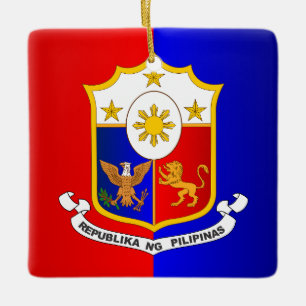 Philippine COA Ceramic Ornament