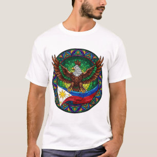 PHILIPPINE EAGLE AND PHILIPPINE FLAG T-Shirt