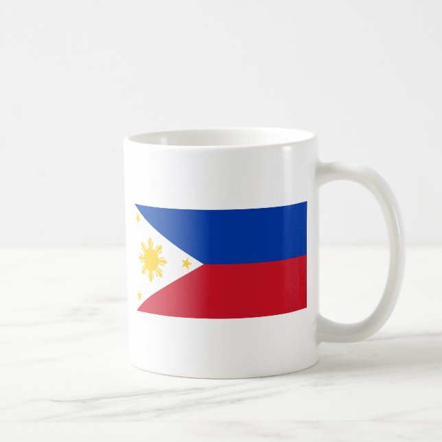 Philippine Flag Coffee Mug (Right)