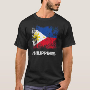 Philippine Flag Filipino Patriotic Philippines Fla T-Shirt