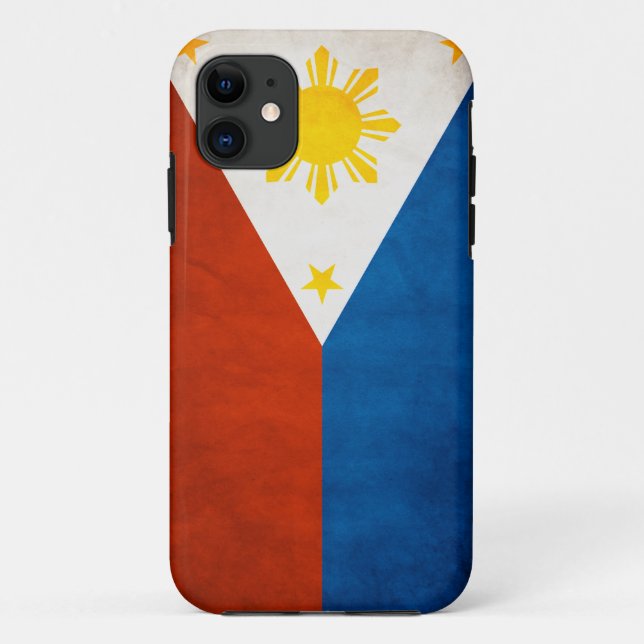 Philippine flag Iphone case (Back)