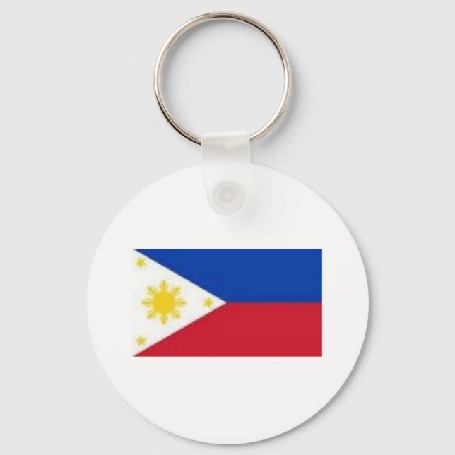 Philippine Flag Key Ring (Front)