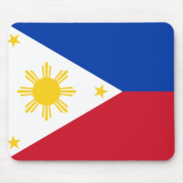 Philippine flag mouse pad (Front)