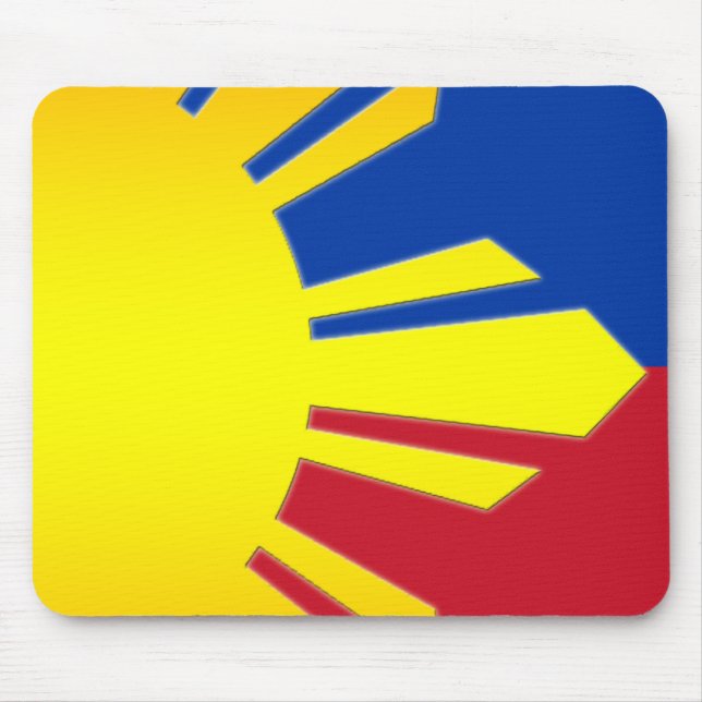 Philippine Flag (Mousepad) Mouse Pad (Front)