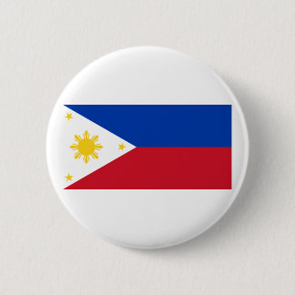 Philippine Flag, Philippine Islands National Flag 6 Cm Round Badge