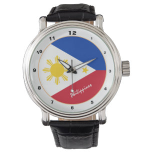 Philippine Flag & Philippines fashion /design Watch