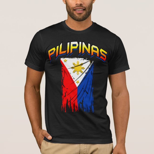 philippine flag ( pilipinas ) tee (Front)