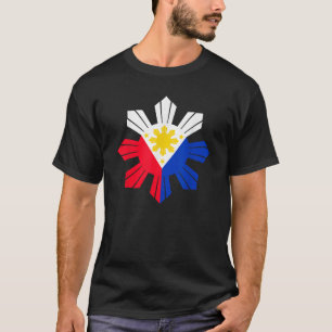 Philippine Flag Pinoy Flag Filipino Pinoy Three St T-Shirt