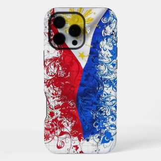 "Philippine Flag Swirl – Artistic Edition for  iPhone 16 Pro Max Case
