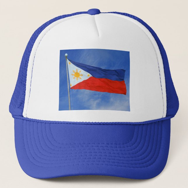 Philippine Flag Trucker Hat (Front)